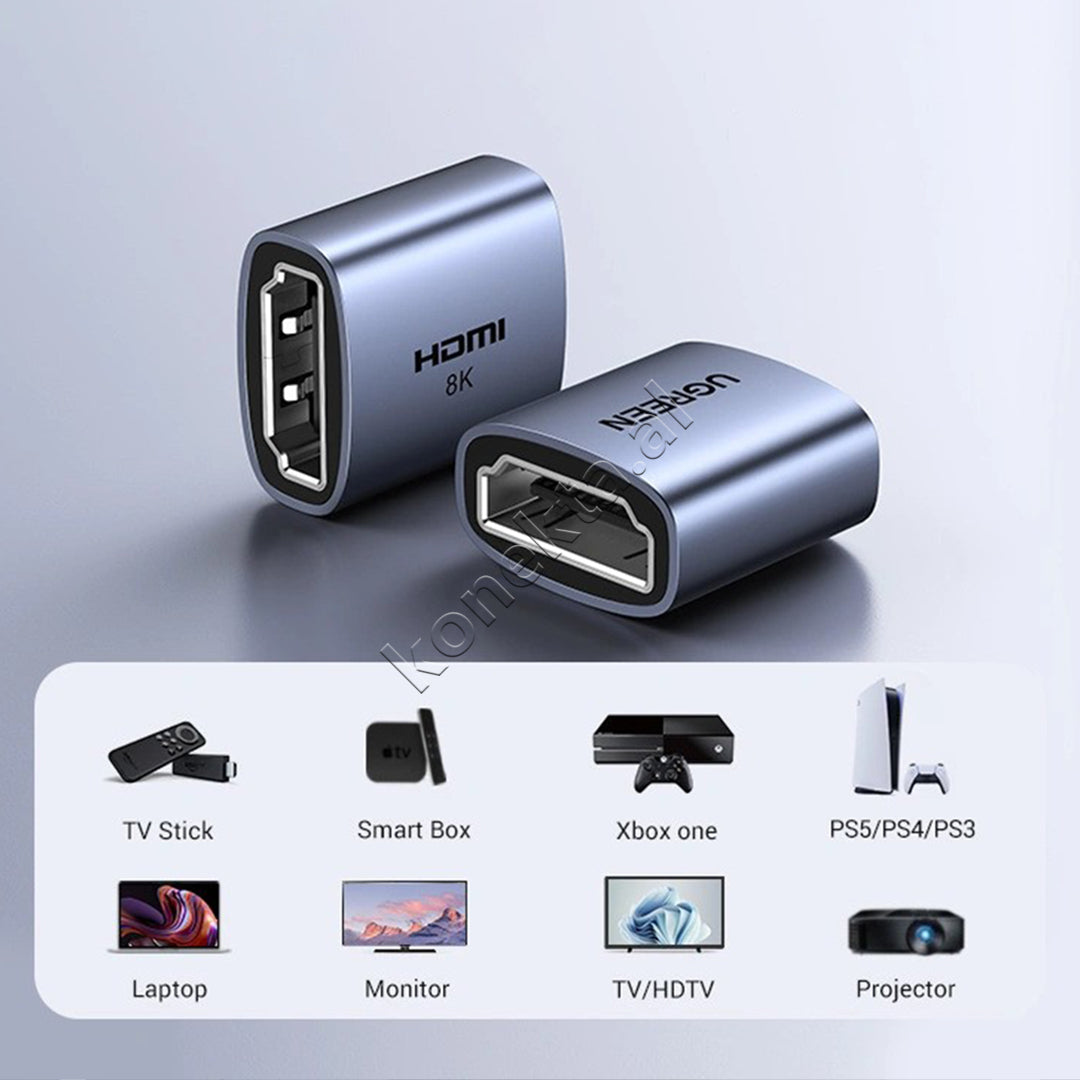 Adaptor HDMI 8K (F) Ne HDMI 8K (F) Ugreen
