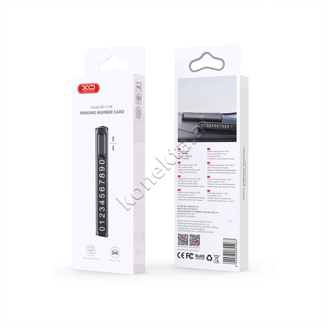 Numerator Telefoni Per Makine XO