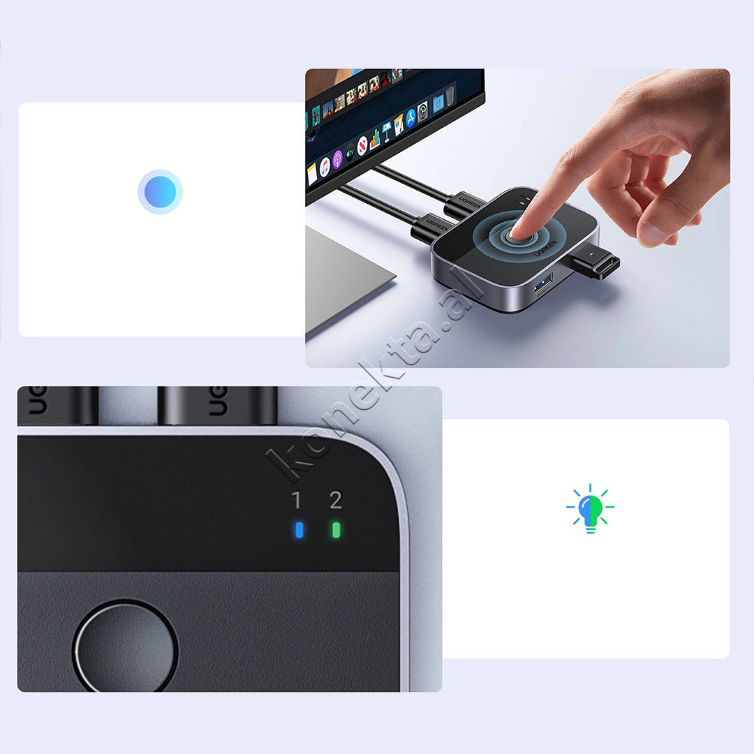 Switch 2 Ne 1 2×USB-A 3.0 Ne 2×USB-A Ugreen
