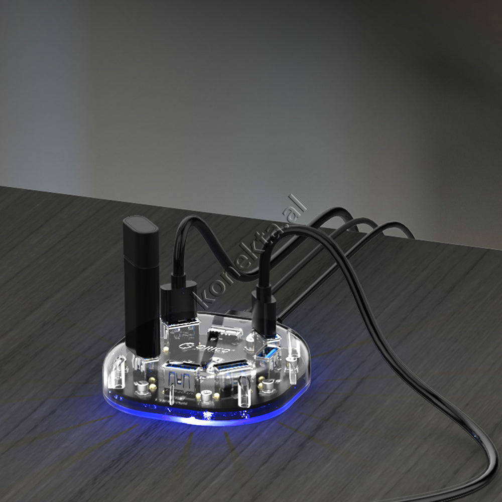 Adaptor Me 7 Porta USB3.0 Per Kompjuter / Laptop Me Porte USB