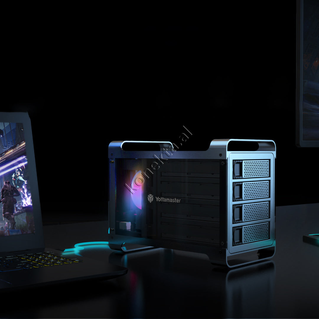 Lexues Hard Disk & SSD 3.5" / 2.5" 18TB Me 5 Vende Deri 90TB Max Me Llambe RGB