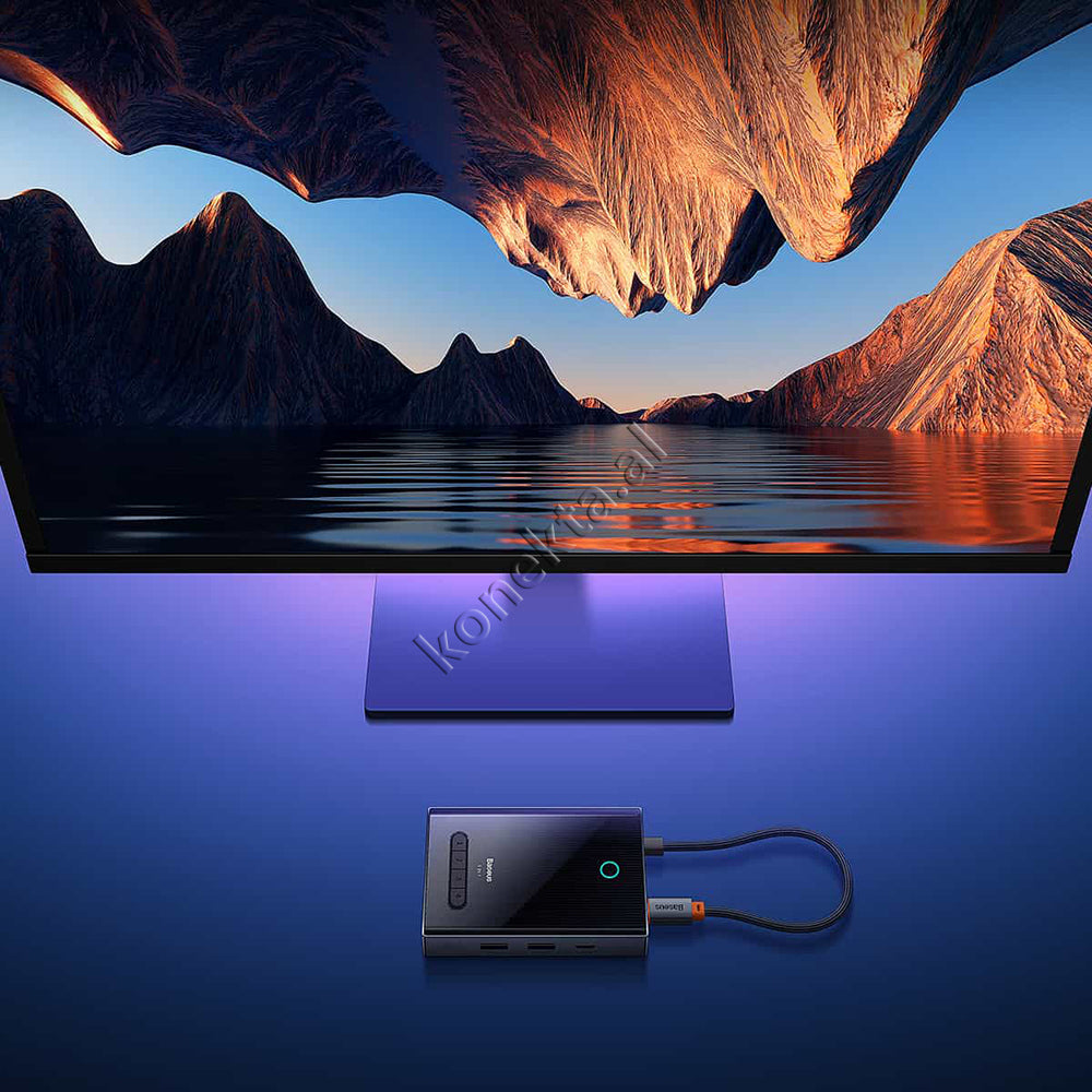 Adaptor HUB Baseus Me Shumë Porta 8 në 1