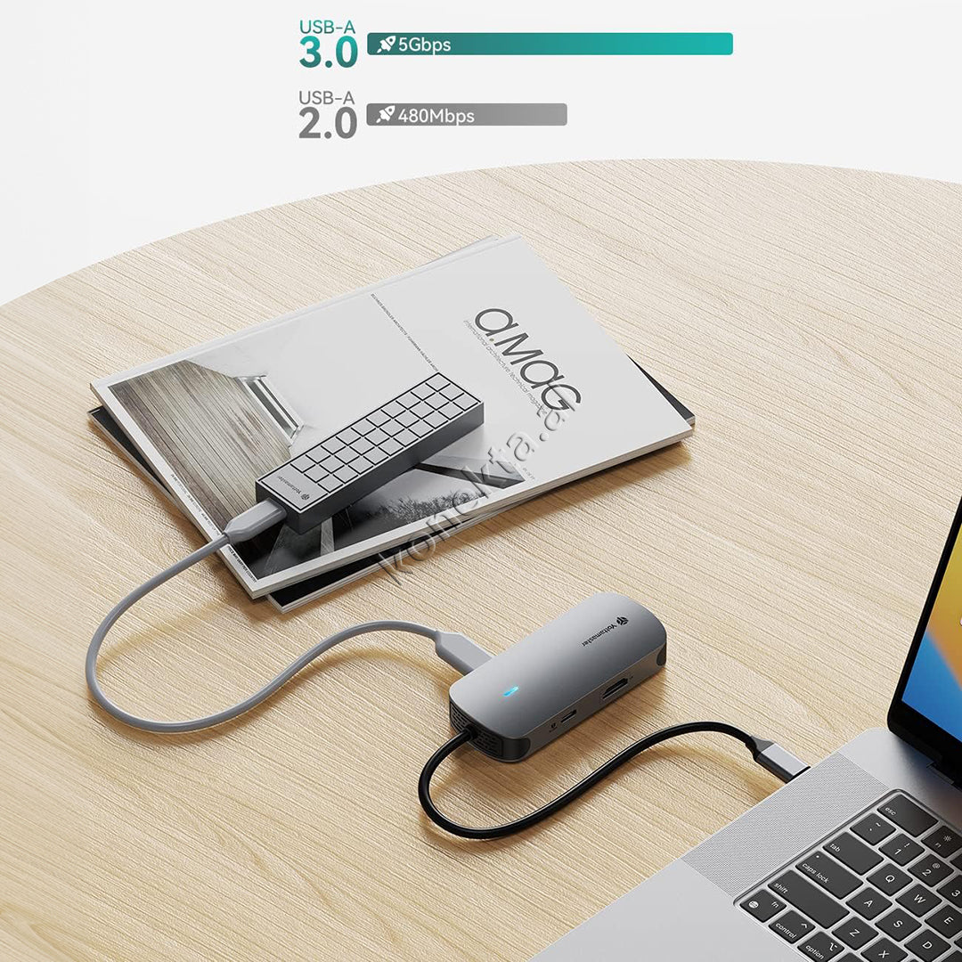 Adaptor HUB YottaMaster Me Shume Porta 5 ne 1