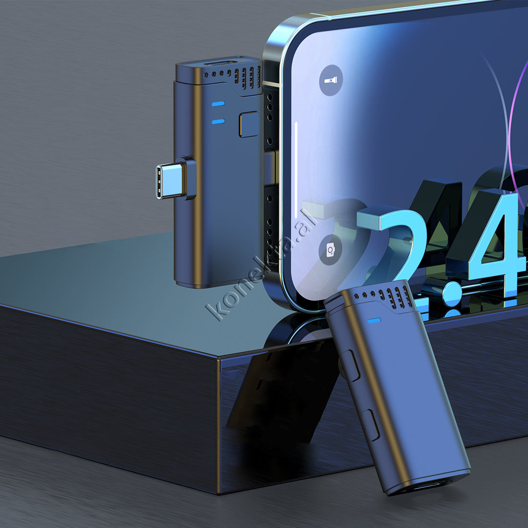 Mikrofon Wireless 2 Ne 1 Jmary Me Type-C & Lightning