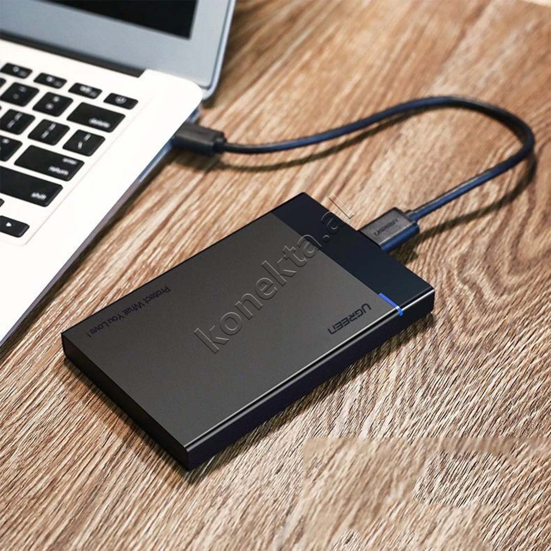 Mbajtese Dhe Lexuese Ugreen Per HDD/SSD 2.5" SATA Me USB 3.2 Gen 1