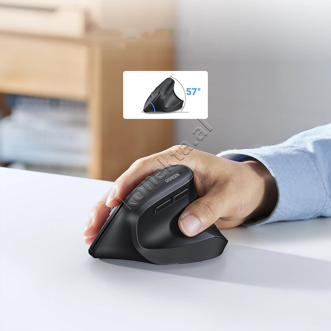 Maus Vertikal Wireless Me Bluetooth Ugreen  4000 DPI