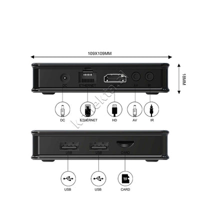TV Box Android 10 UHD 4K