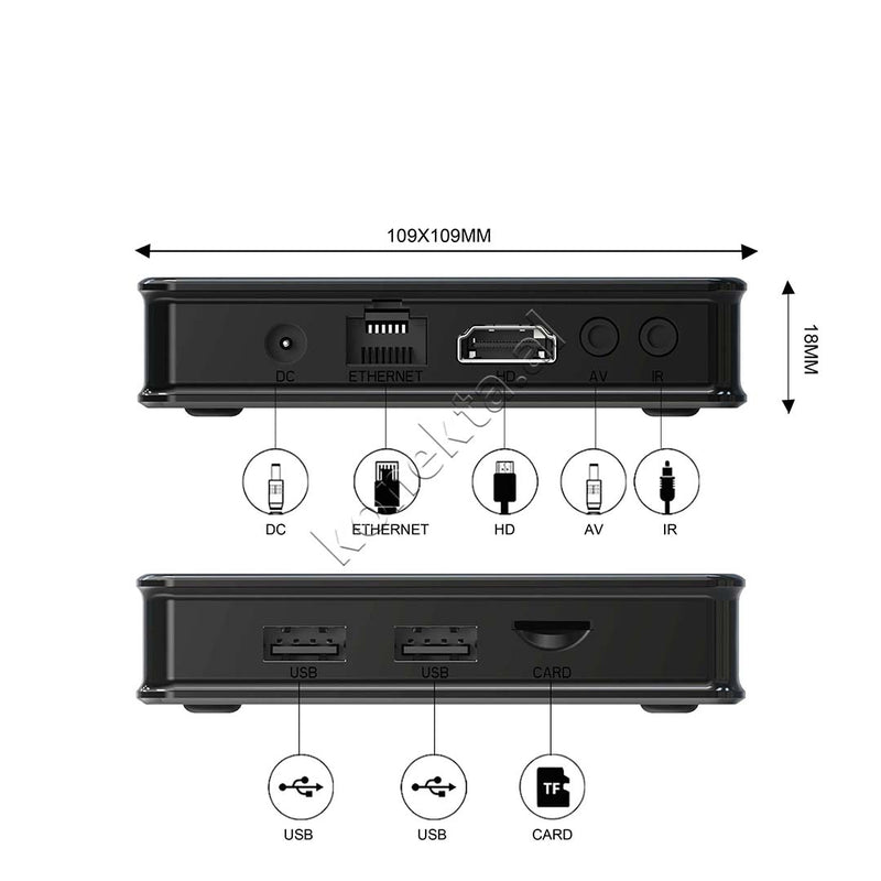 TV Box Android 10 UHD 4K