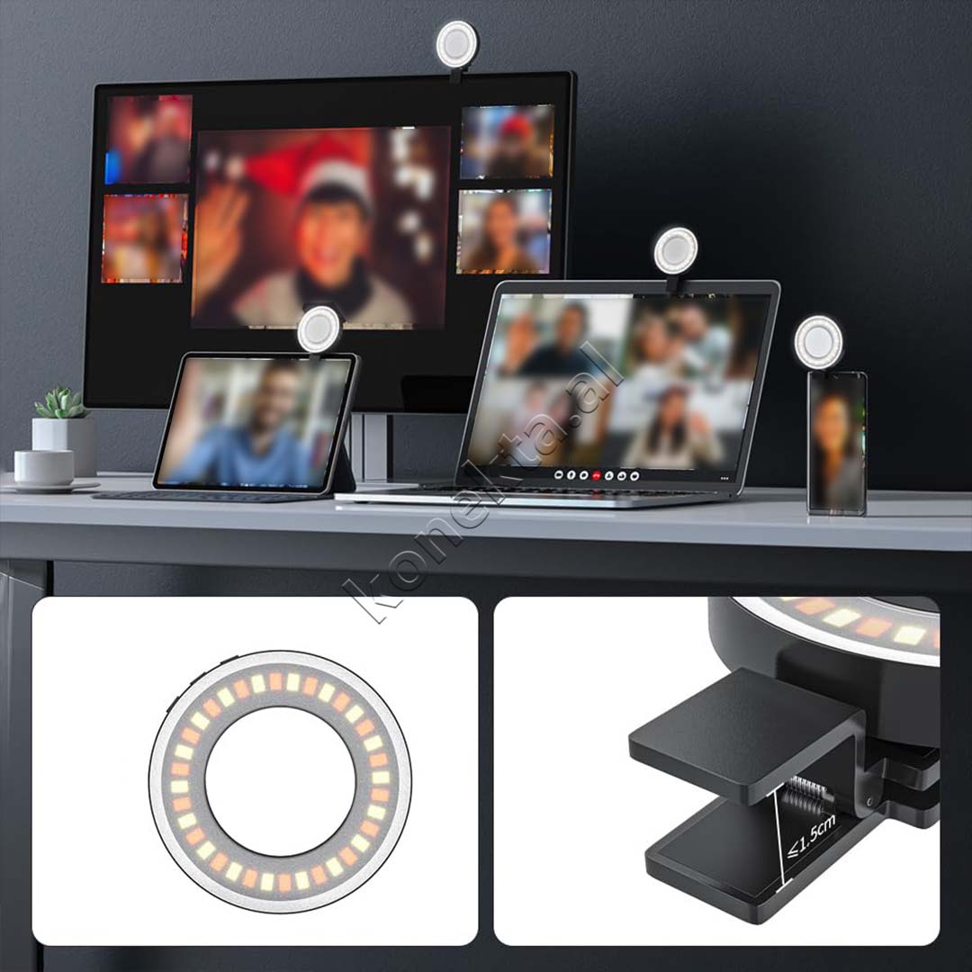 Mini Drite Profesionale Magnetike Bikolor Per Selfie