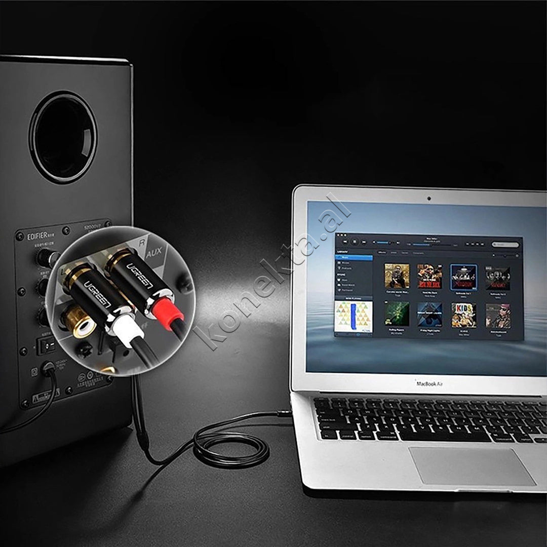 Kabell Audio Ugreen 3.5mm Ne 2RCA (M-M) 5m