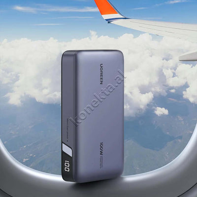 Bateri E Jashtme UGreen 20000mAh 100W Me 3 Porta