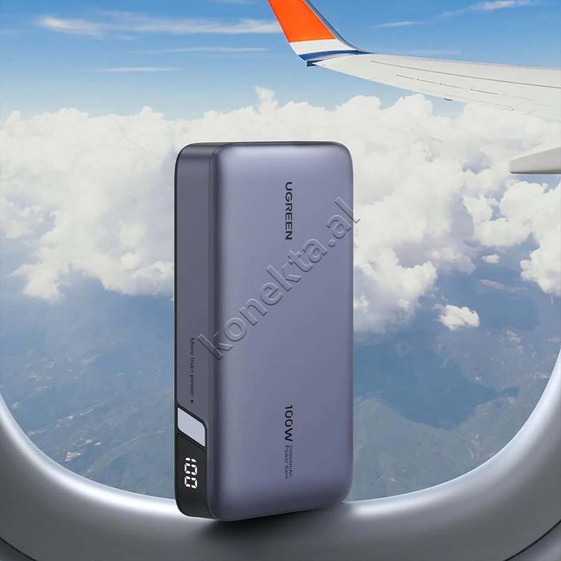 Bateri E Jashtme UGreen 20000mAh 100W Me 3 Porta