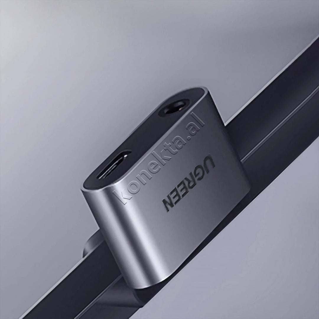 Kabell USB-C (M) Ne 3.5mm mini jack / USB-C (F) Ugreen