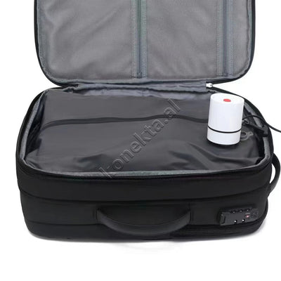 Çante Shpine Moderne Me Vakum Dhe Brave TSA Per Laptop Dhe Sende Te Tjera Poso