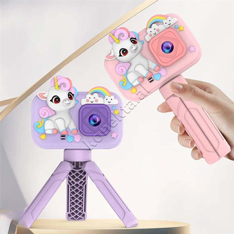 Kamera Per Femije Me Tripod Me Ekran 2.4"