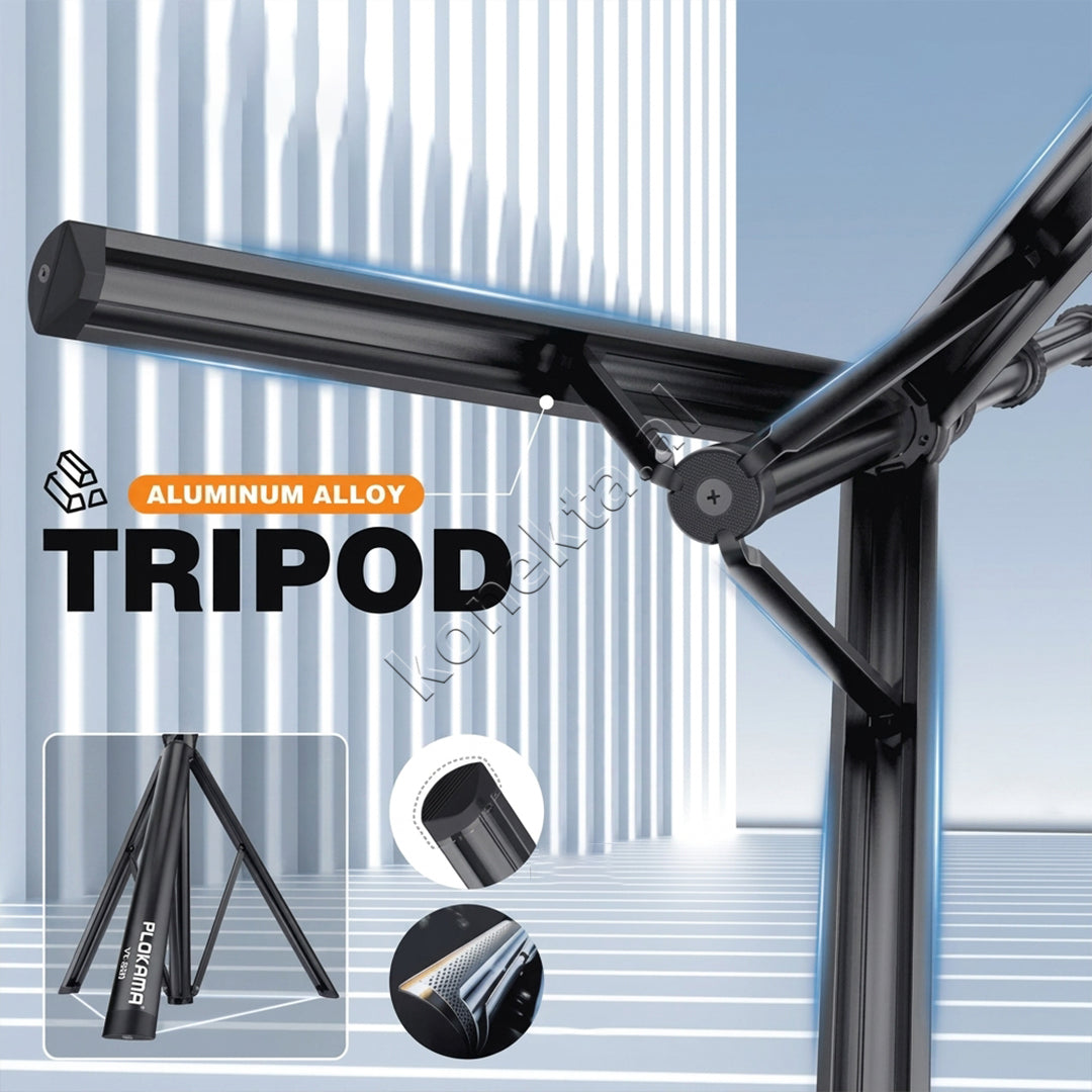 Tripod Profesional 2m Plokama VT-200