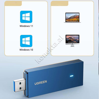 Adaptor Wi-Fi 6 Me Frekuence Te Dyfishte Ugreen