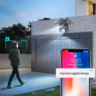 Kamera Sigurie Per Shtepi Outdoor 3MP Me Panel Solar