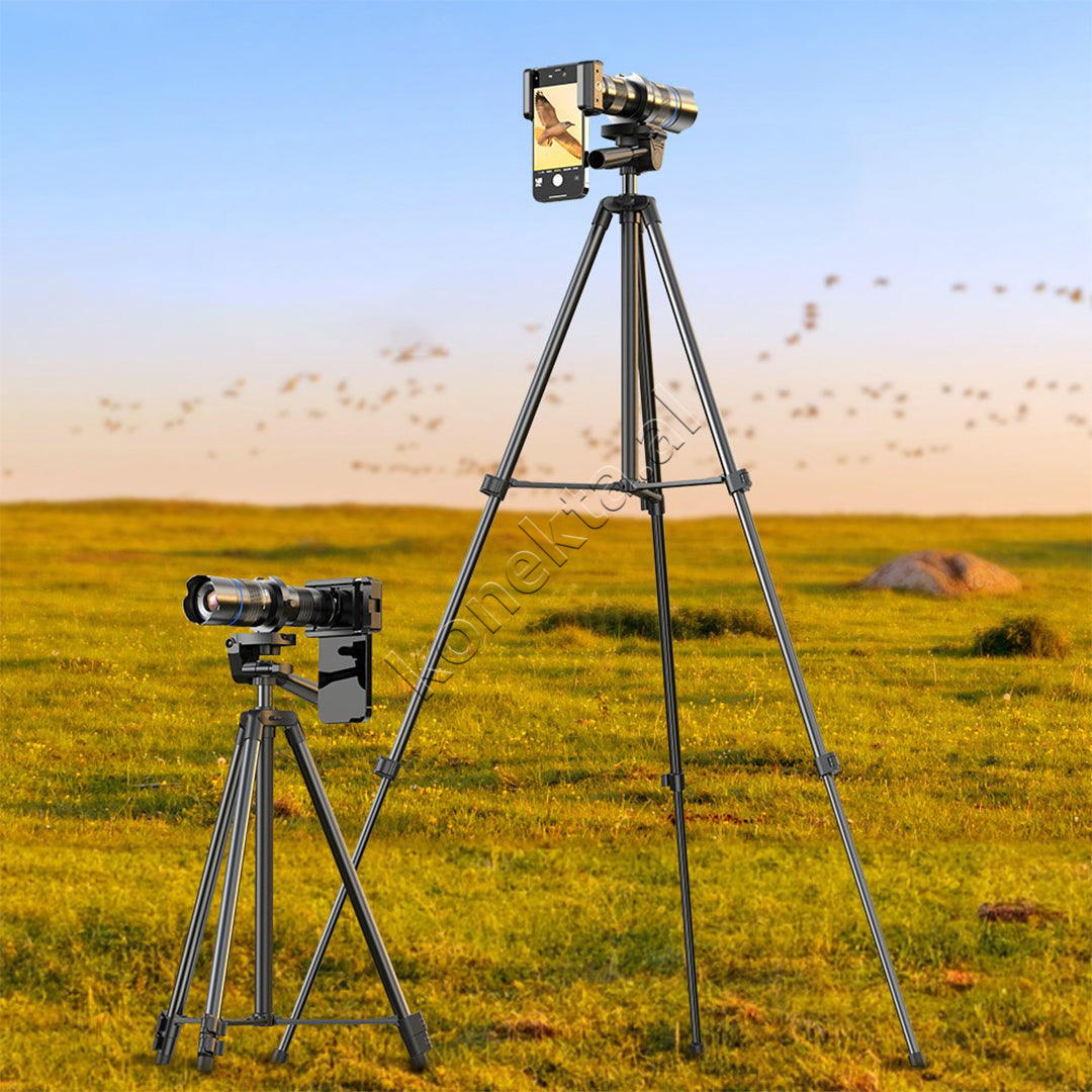 Set Lente Zmadhimi 20-40X Me Tripod Per Smartphone Apexel
