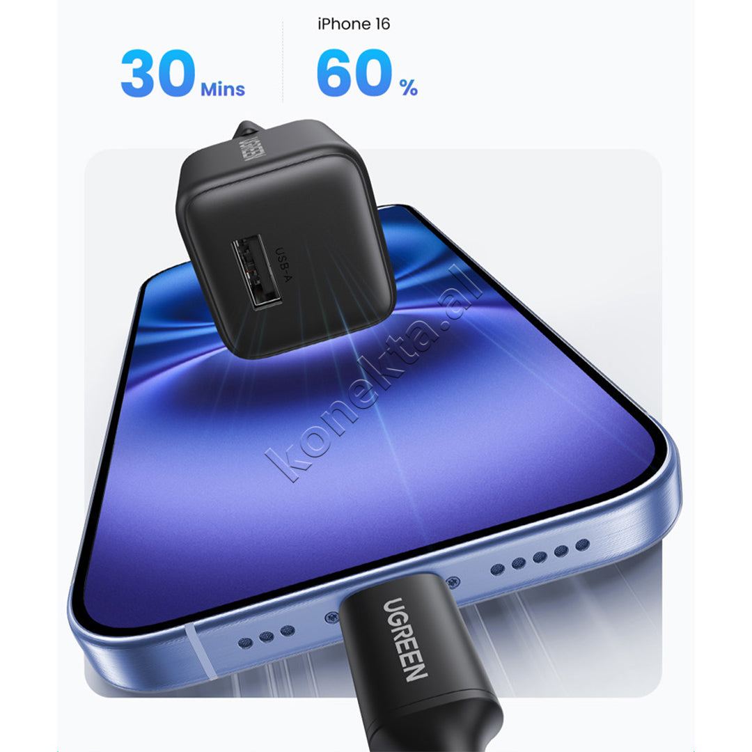 Adaptor Karikimi Celulari 18W Me Porte USB-A Ugreen