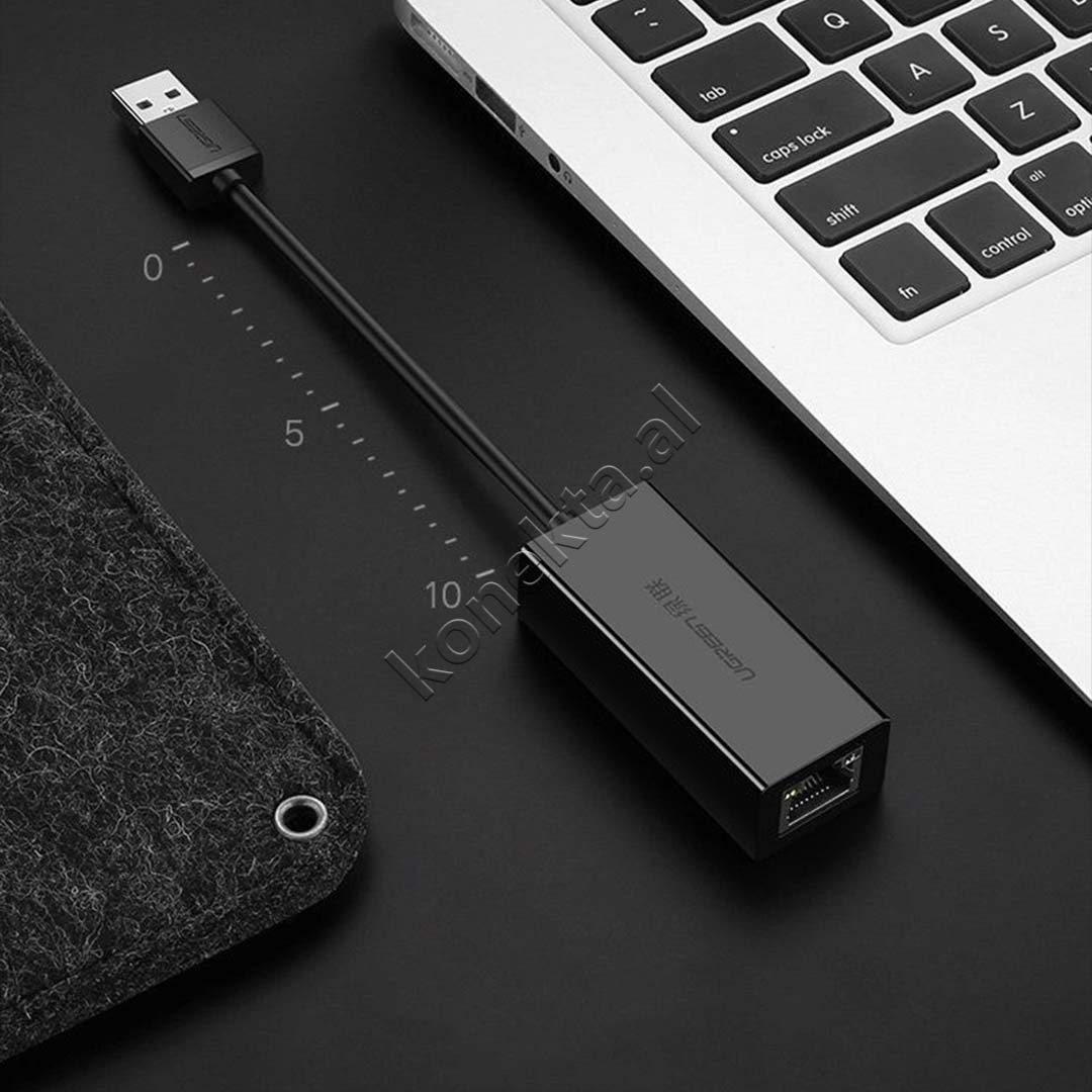 Adaptor Interneti RJ45 LAN Ugreen Me Kabell USB 2.0
