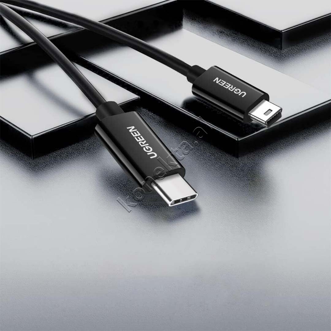 Kabell USB-C (M) Ne Mini USB (M) Ugreen 1m