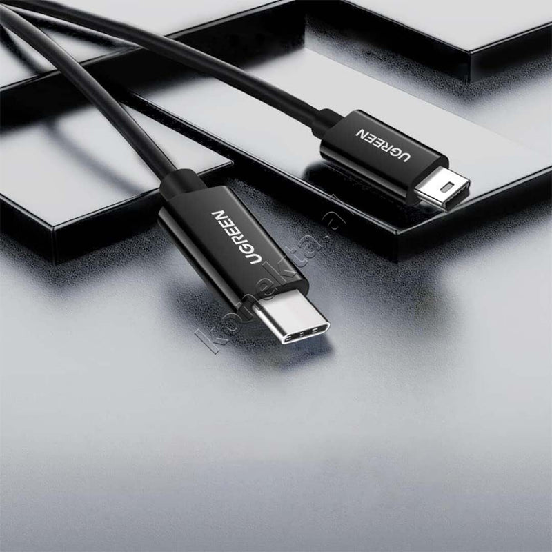 Kabell USB-C (M) Ne Mini USB (M) Ugreen 1m