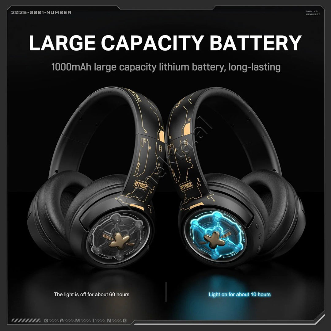 Kufje Headphones Gaming RGB Tri-Mode Onikuma