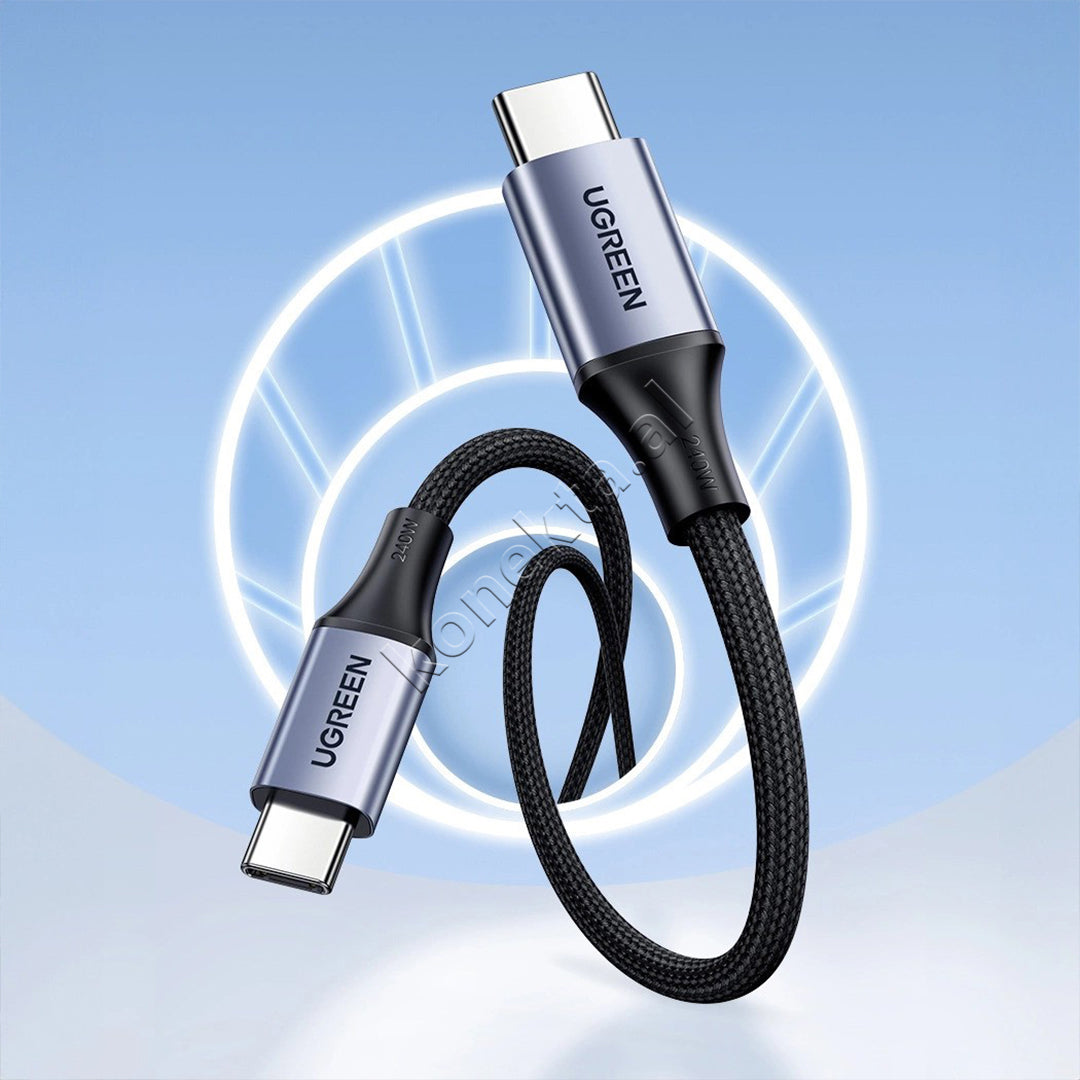 Kabell USB-C (M) Ne USB-C (M) 240W 5A 1m Ugreen