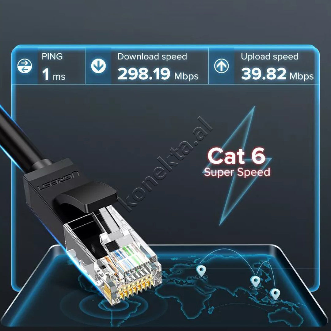 Kabell Ethernet Cat6 8-Core U/UTP 30m Ugreen