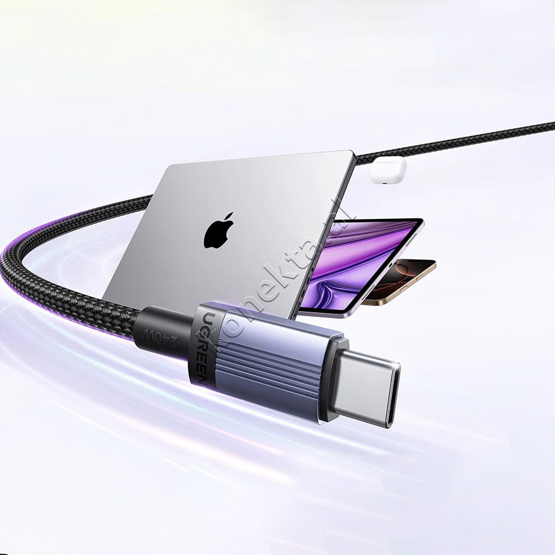 Kabell USB-C Ne USB-C 240W 1m Ugreen