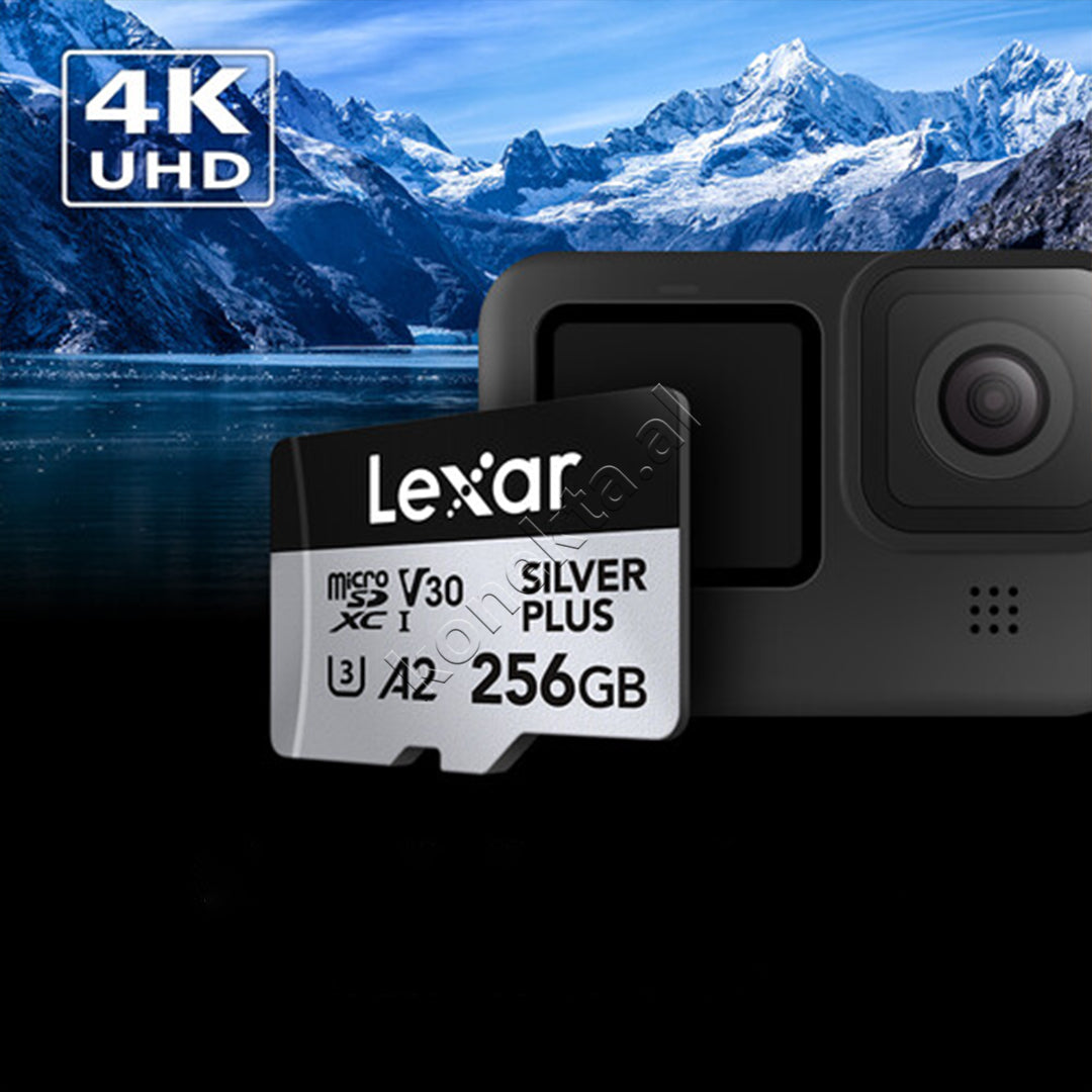 Karte Memorie MicroSDXC Me Adaptor Silver Plus 256GB Lexar