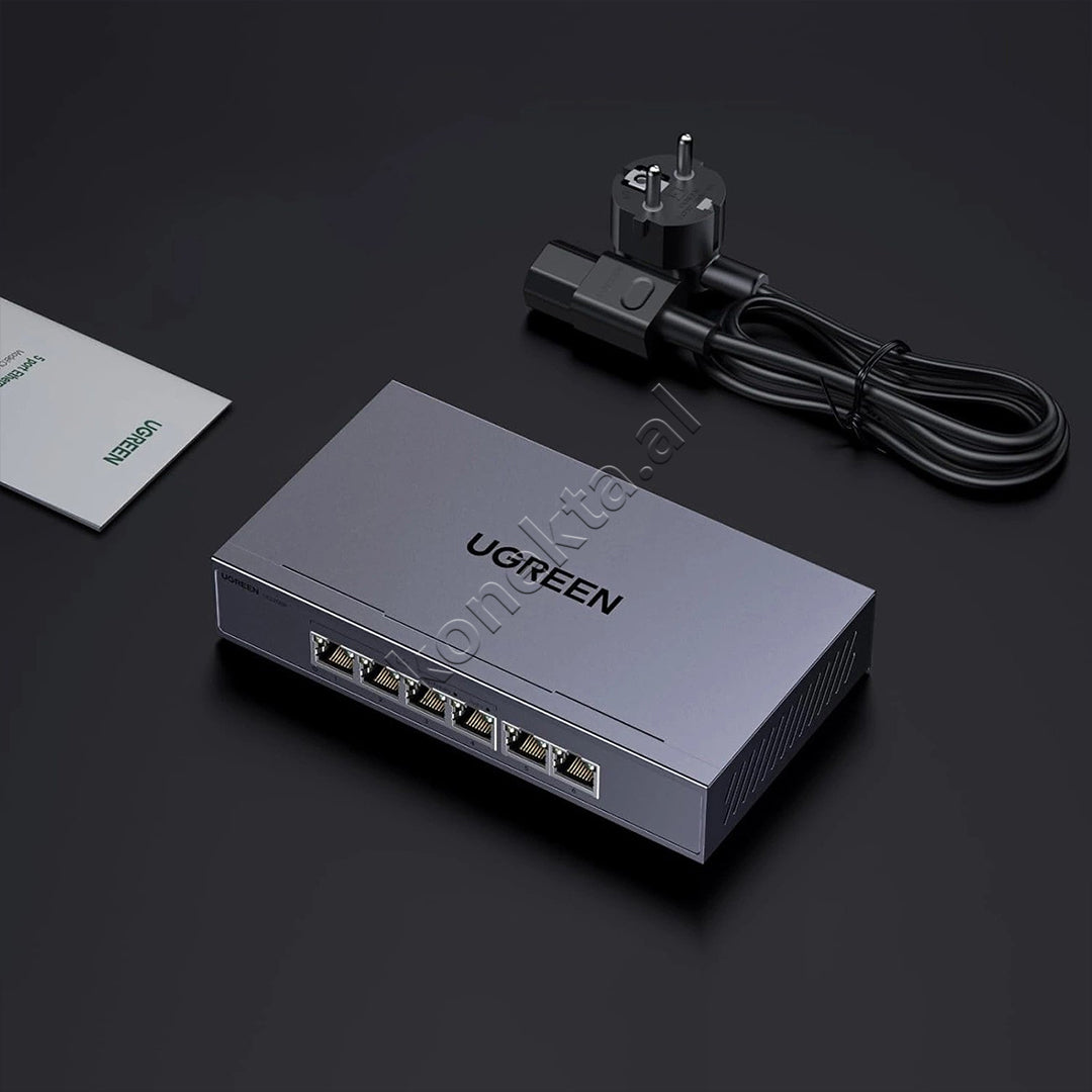 Switch PoE Gigabit Ethernet Me 6 Porta LAN Ugreen