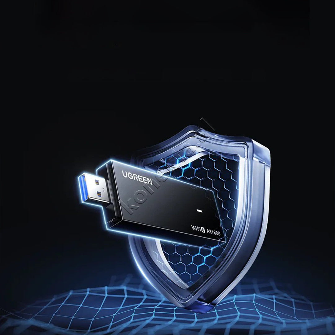 Adaptor Wi-Fi 6 Dual Band AX1800 Ugreen
