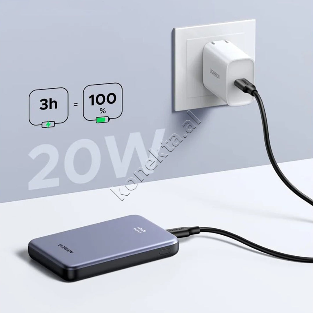 Bateri E Jashtme 10'000mAh 20W PD Ugreen