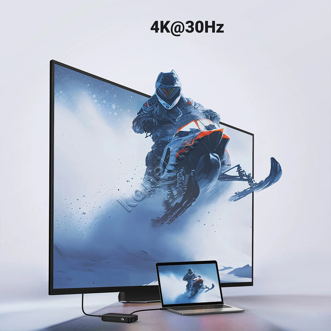 Switch HDMI 3 Ne 1 4K@30Hz Ugreen