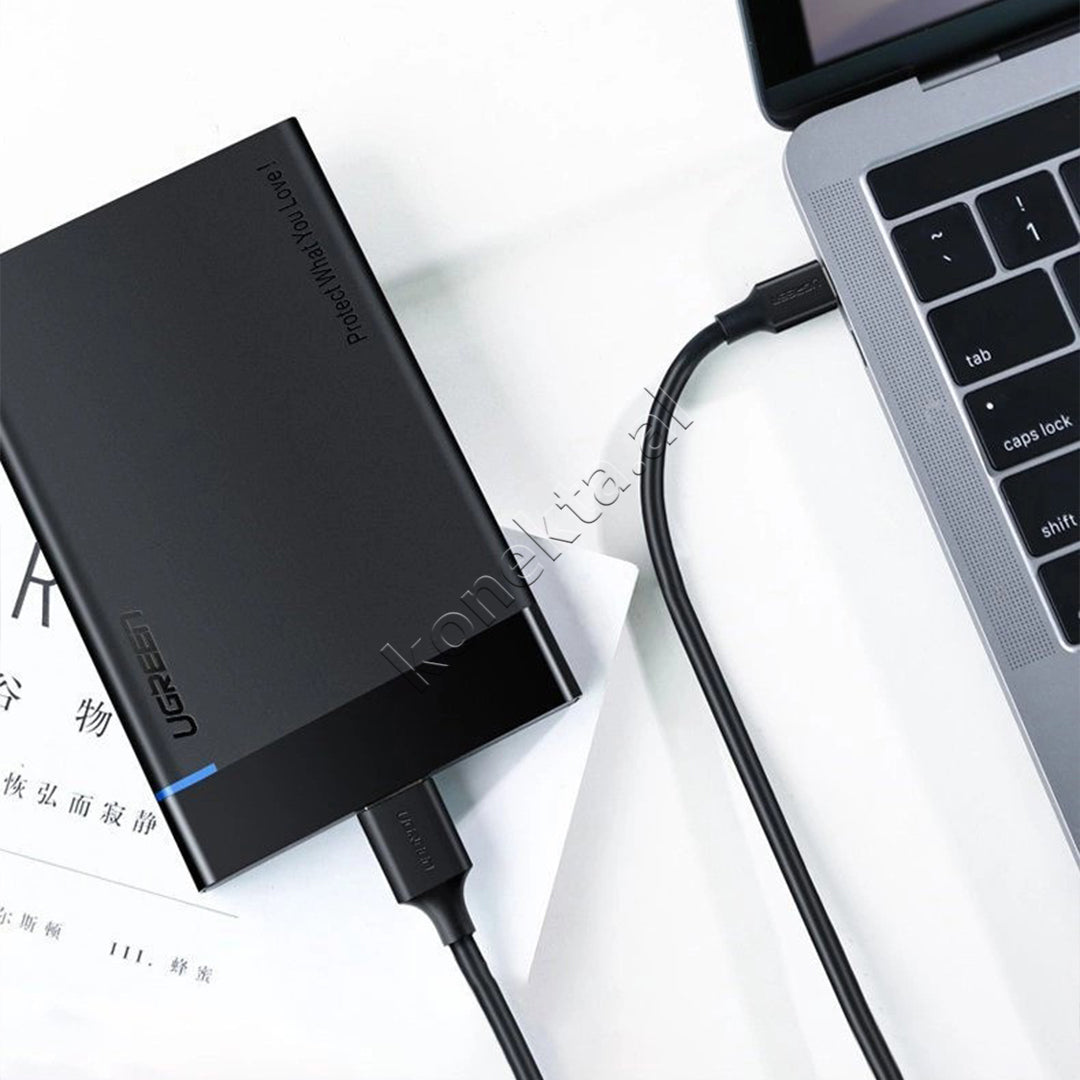Kabell USB-C (M) Ne Micro USB-B (M) Ugreen 1m