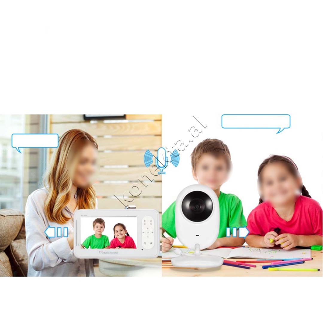 Kamera Per Monitorimin E Foshnjes Me Ekran 4.3" Dhe Mikrofon Te Integruar