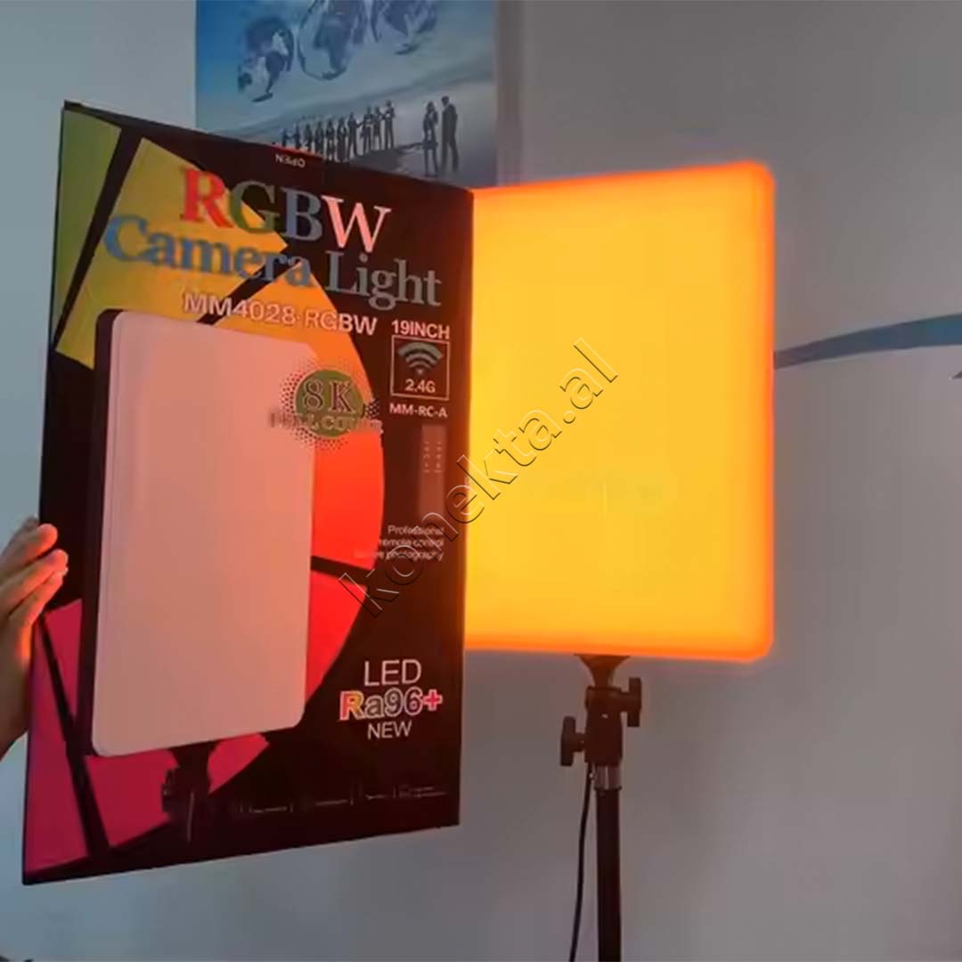 Drite LED Profesionale 19" RGBW Me Super Ndriçim