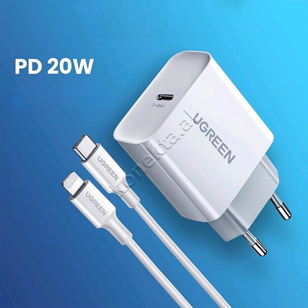 Adaptor Karikimi Set MFi PD20W Me Porte Type-C Ugreen