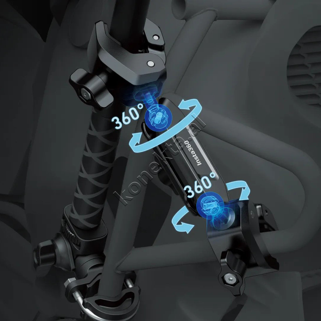 Mbajtese Multifunksionale Crab Clamp Per Kamera Sportive Insta360