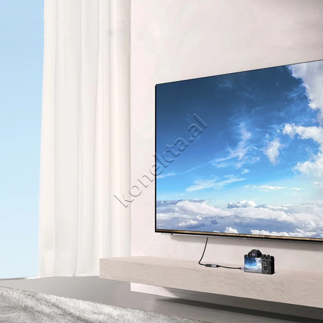 Kabell Micro HDMI - HDMI 4K 25cm Ugreen