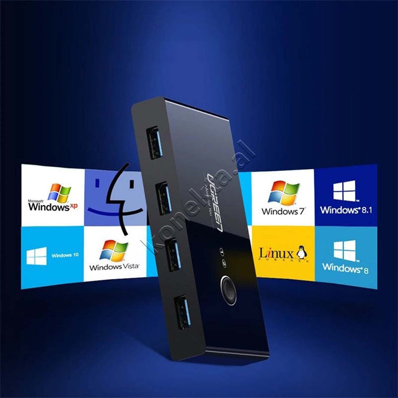 Switch Ugreen Me 4 Porta USB3.0 Per Dy Perdorues