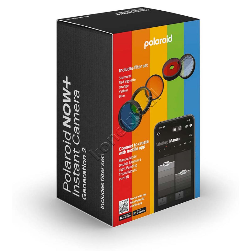 Kamera Analoge Polaroid Now+ Per Foto Casti