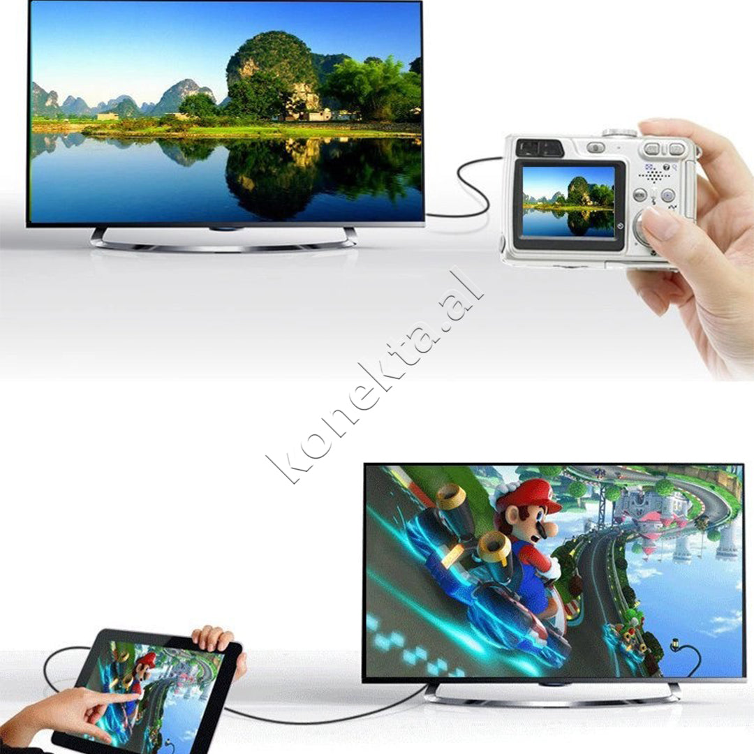 Kabell HDMI (F) Ne Mini HDMI (M) 22cm Ugreen