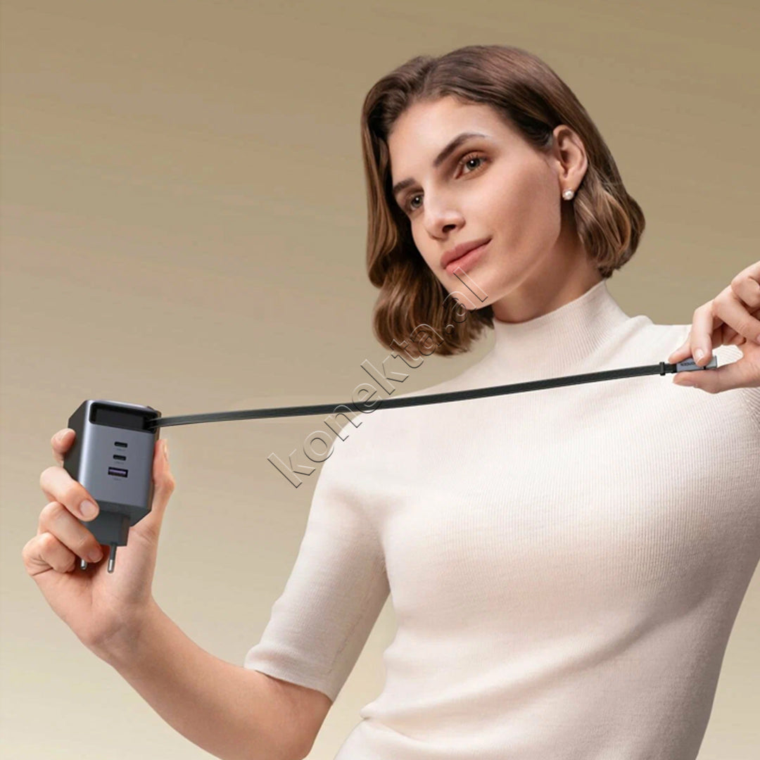 Adaptor Karikimi Nexode Pro 100W GaN Me Fishe USB-C Ugreen
