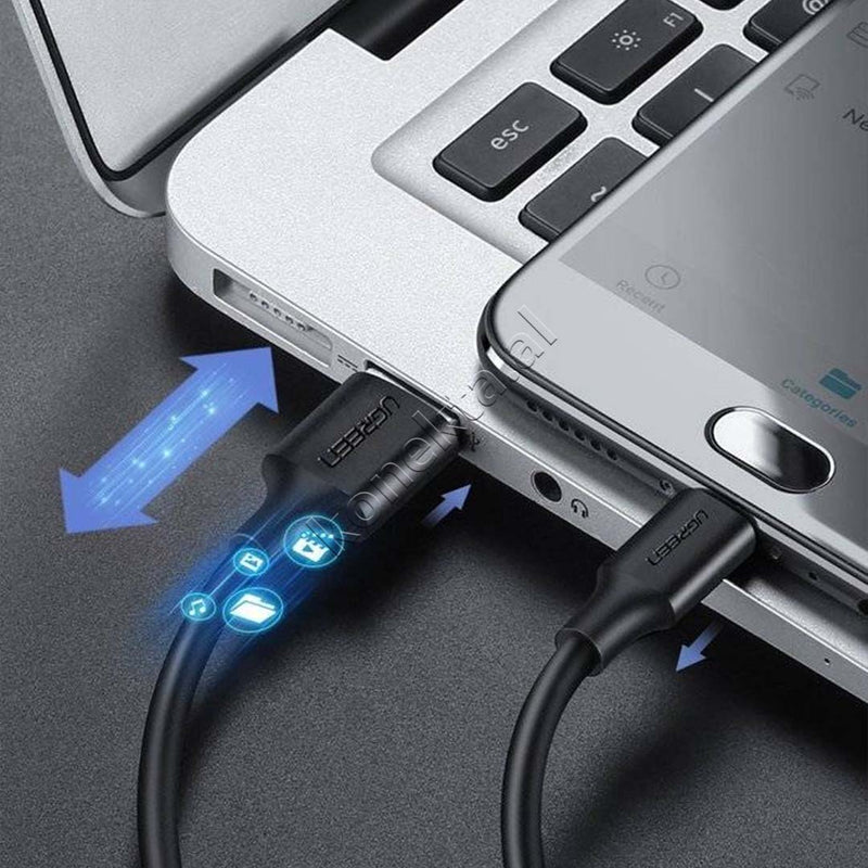 Kabell USB-A Ne Micro USB 2A Max 1m Ugreen