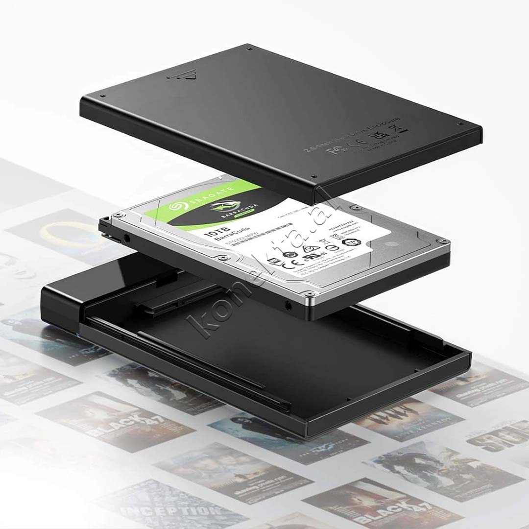 Mbajtese Dhe Lexuese HDD/SSD 2.5” Ugreen Me Porte Type-C