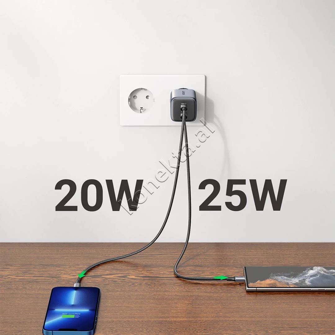 Adaptor Karikimi Gan 45W UGreen Me Dy Porta USB-C