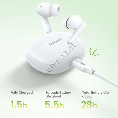 Kufje Çift Me Bluetooth Ugreen Hitune P3 True Wireless